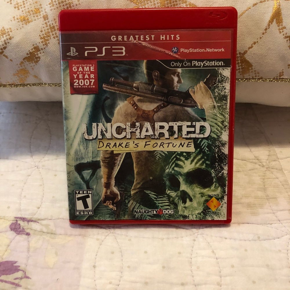 PS3 uncharted Drake’s Fortune video game